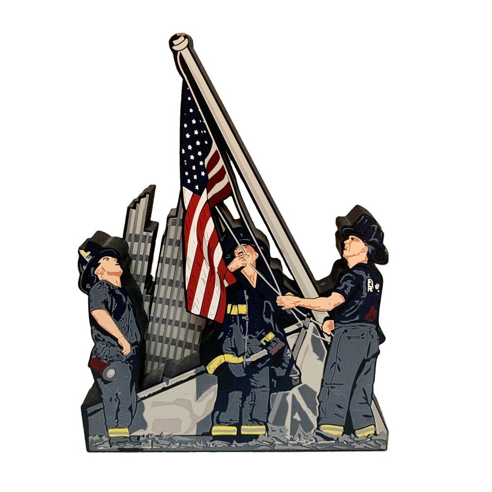 9/11 Ground Zero United We Stand September 11, 2001 Shelia’s Shelf Sitter Plaque
